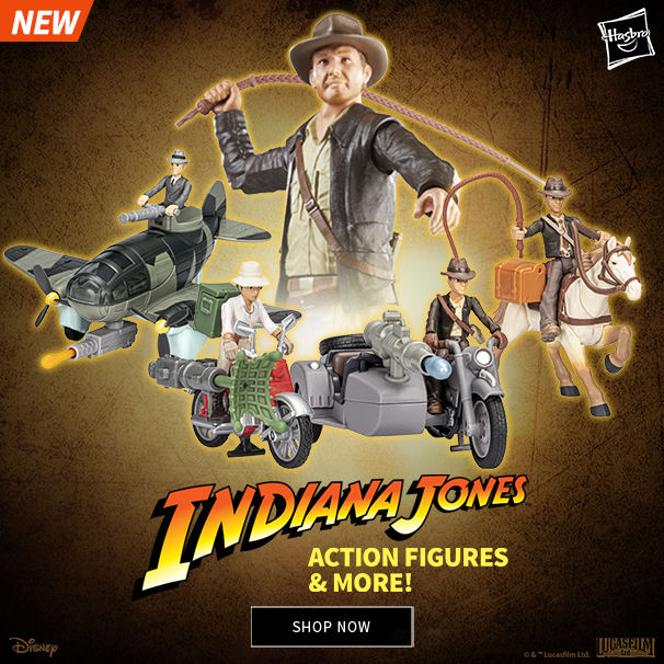 New Indiana Jones Action Figures!