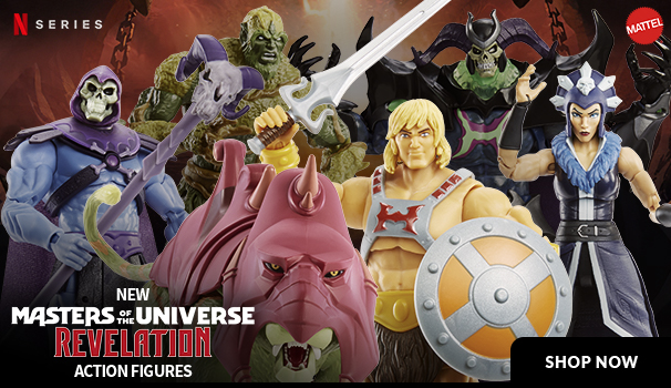 New Masters of the Universe Action Figures!