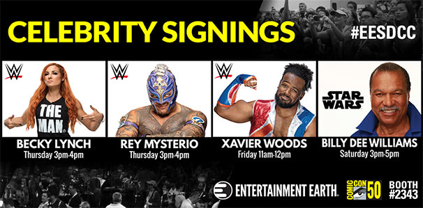 WWE Superstars Make Special Appearances at San Diego Comic-Con 2019