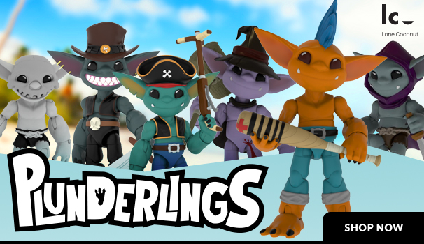 New Plunderlings Action Figures!