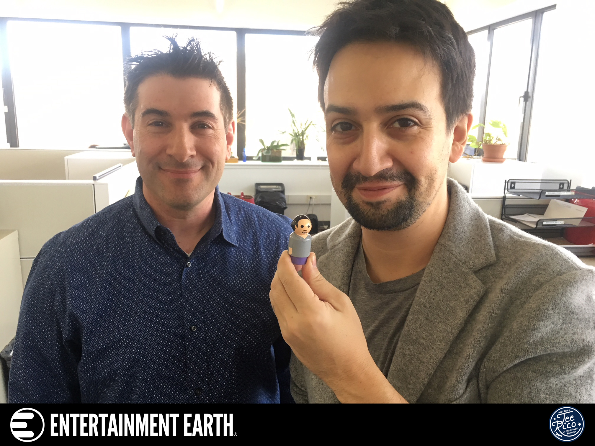 Lin-Manuel Miranda and Jason Labowitz Celebrate Launch of New Collectibles