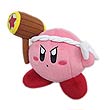 kirby hammer plush