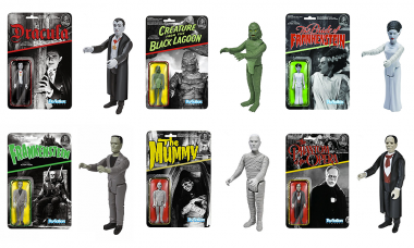 Reminisce with Classic Universal Monsters ReAction Figures