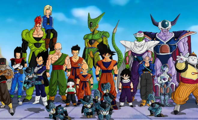Dragon Ball Z Characters Through The Years