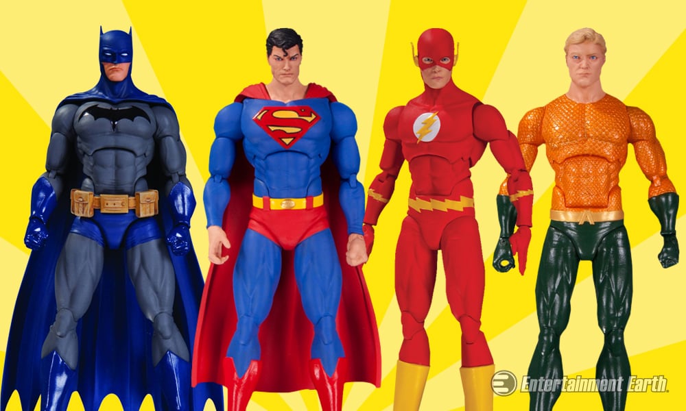 DC's Icons Are Here to Save the Day as Fun Action Figures