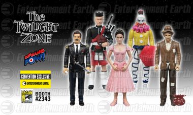 Five Characters Exit Out Of The Twilight Zone and Into the Entertainment Earth Booth #2343