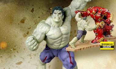 Rampaging Hulk Battles the Hulkbuster as EE Exclusive ArtFX Statue