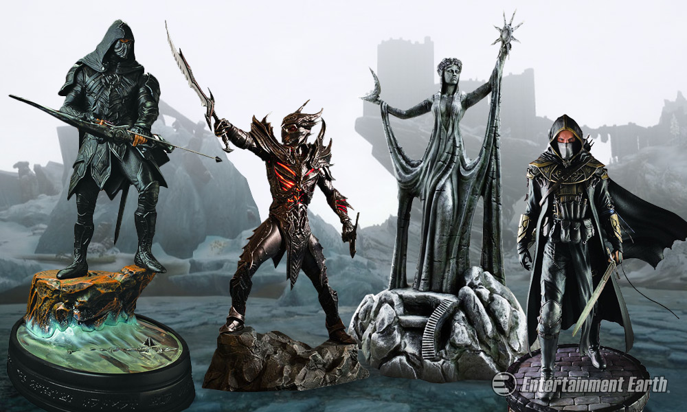 gaming heads statue