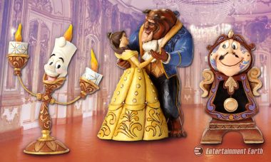 Find Adventure in the Great Wide Somewhere with Disney Traditions Beauty and the Beast Statues