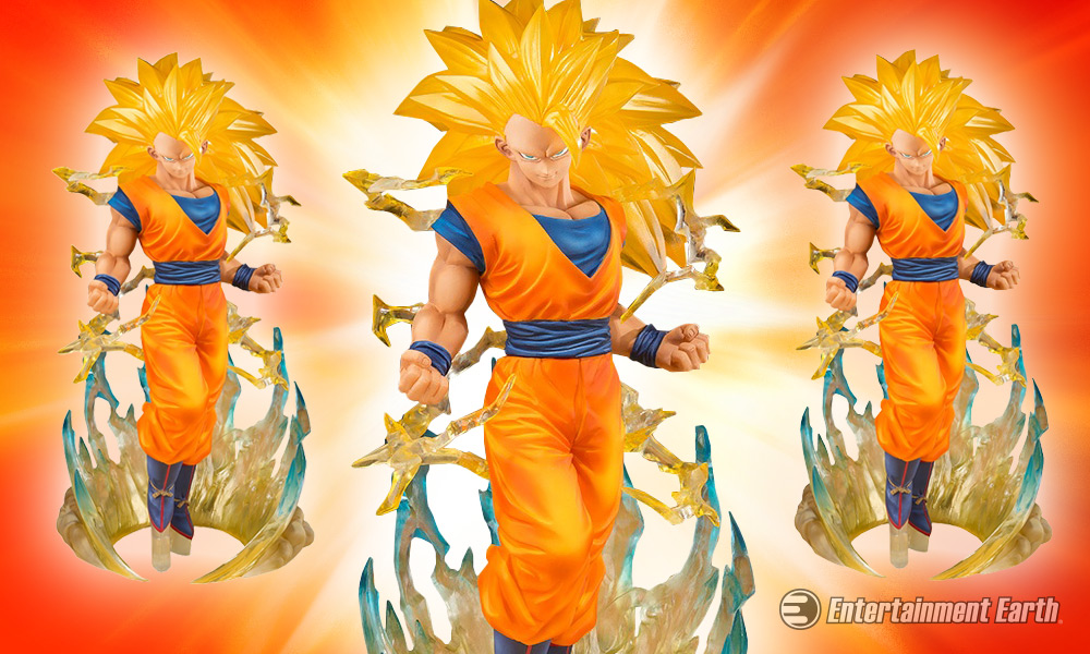 Power Up With Bandai S Dragon Ball Z Son Goku Super Saiyan 3 Version Figuarts Zero Statue
