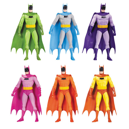 Rainbow Batman 6-Pack Is the Most Powerful Rainbow Figures Yet