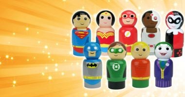 Hot off the Truck! DC Comics Characters Re-imagined as Pin Mate Figures