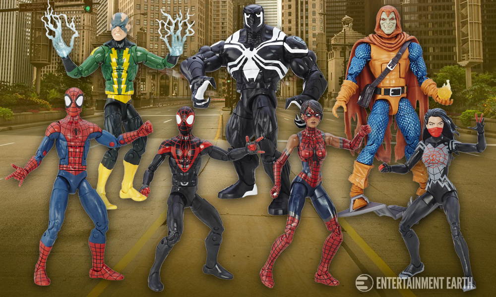 Spider Man Is Back With Friends In New Marvel Legends Figure Set