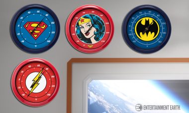 Be Your Own Weatherman With Superhero Wall Thermometers