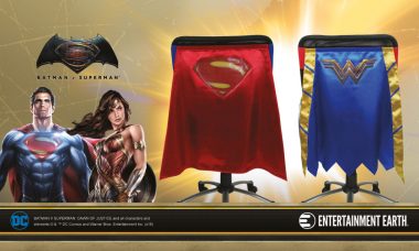 New Movie-Inspired WONDER WOMAN™ & SUPERMAN™ Chair Capes™
