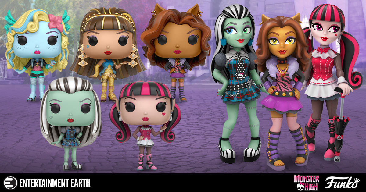 Ghouls Rule with These New Monster High Funko Figures