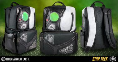 The next Best Thing to Being a Borg! The Star Trek: The Next Generation Borg Backpack