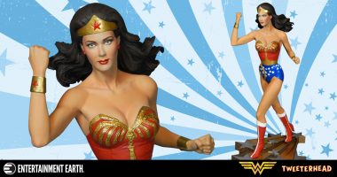 See Lynda Carter’s Wonder Woman Change the World: Beautiful New Tweeterhead Wonder Woman Maquette