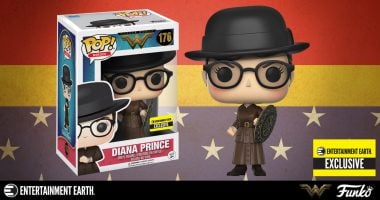 This Disguised Diana Prince Pop! is an Entertainment Earth Exclusive!
