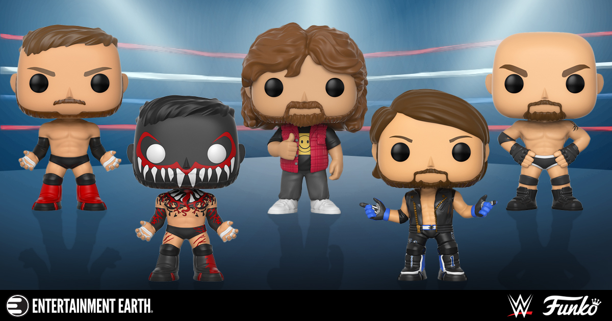 New Wave of WWE Funko Pop! Figures! One Has a Chase That Will "Catch