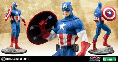 The Marvelous Myth of Captain America Comes to Life as an ArtFX Statue