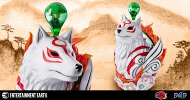 Answer the Call of the Wild with this Gorgeous Okami Amaterasu Life-Size Bust