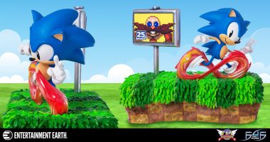 Mark Sonic the Hedgehog’s 25th Anniversary by Collecting this Massive, Classic Statue