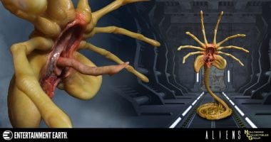 So Huggable! Get Attached to This Aliens Facehugger Prop Replica