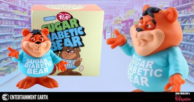 The Newest Ron English Vinyl Figure is Sickly Sweet