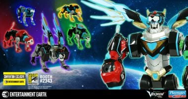 The Legend Comes Alive with the Voltron 5-Piece Gift Set Action Figure – San Diego Comic-Con 2018 Previews Exclusive