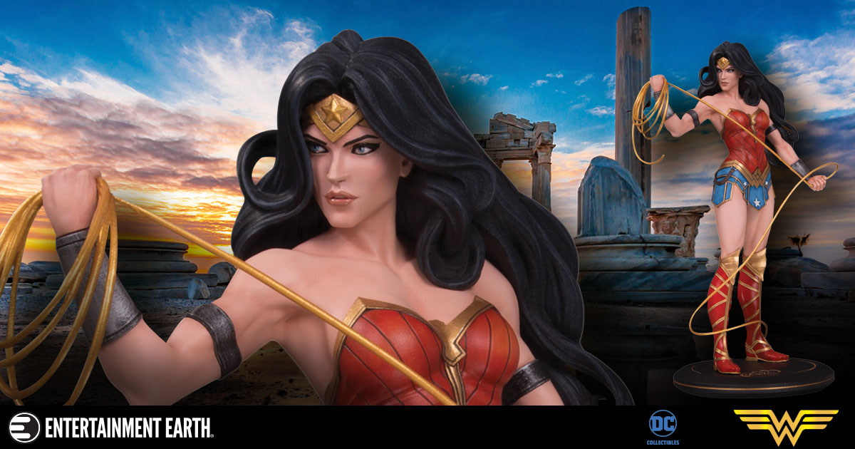 wonder woman joelle jones statue