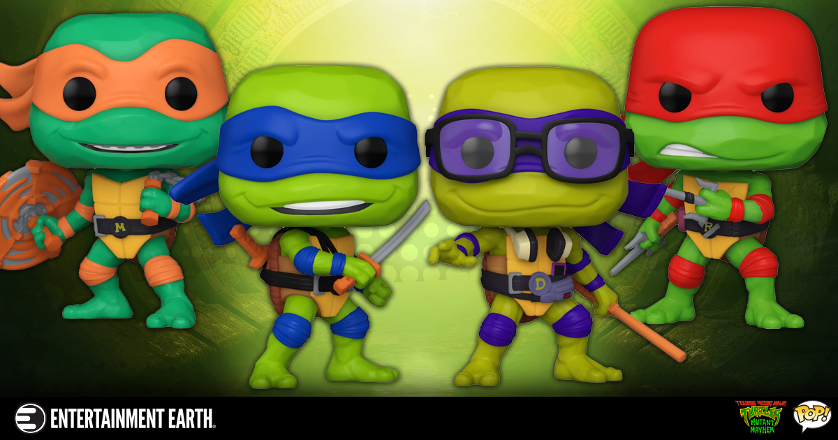 Teenage Mutant Ninja Turtles: Mutant Mayhem Funko Pops and SODA Are On Sale  Now